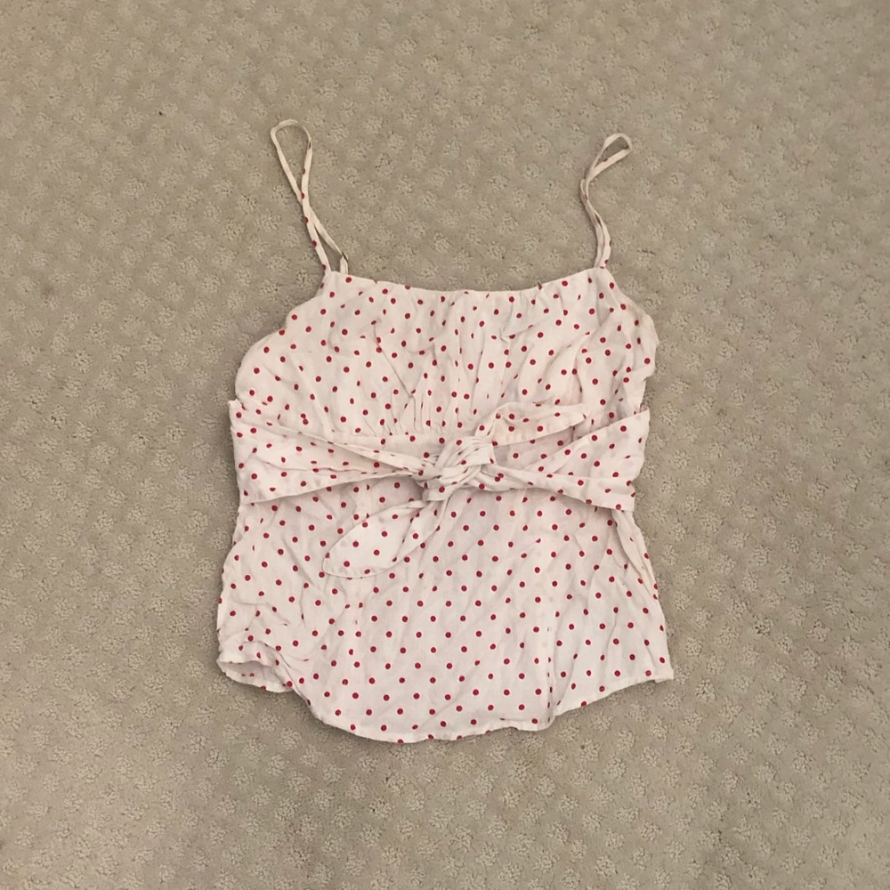 Maeve Polka-Dot Tank Top Size 2